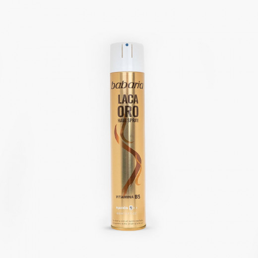 Babaria Gold Hair Spray 400ml