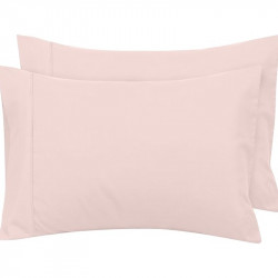 Royale pillow case  plain standard fushia