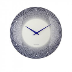 Nextime wall clock deep blue 50