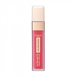 Loreal Les Macarons Ultra Matte Liquid Lipstick  Framboise Frenzy No.(828)