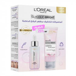 L'Oreal Glyco Serum 30ml + Wash 100ml