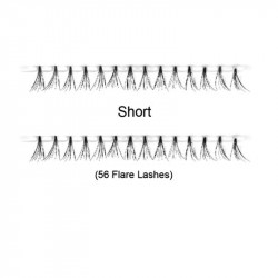 Master Lashes  Everlashes Individual Flare Lashes - Short 56ct