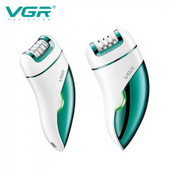 VGR Lady Shaver Callus Remover Electric Epilator  3 in1