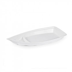 Vague Melamine Boat Plate 60 / 24 Cm