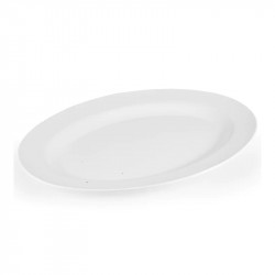 Vague Melamine Oval Plate 45.5 centimeter