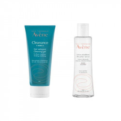 Avene Cleansing Gel 200ml + Micellar Lotion 200 Ml