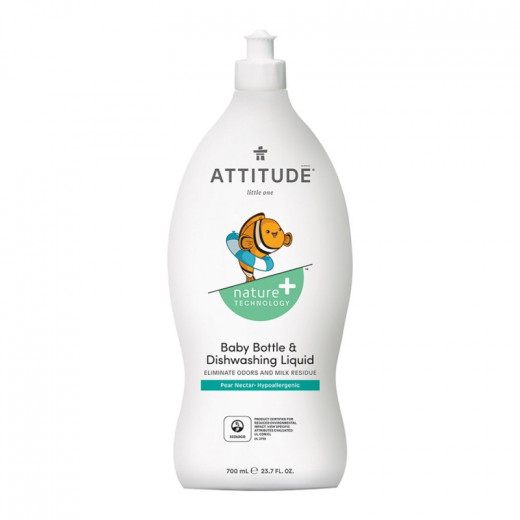 Attitude Baby Bottle&Dishwashing Liquid Pear Nectar 700