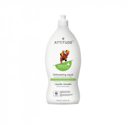 Attitude Dishwashing Liquid Green Apple & Basil 700ml