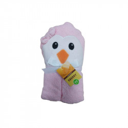 Animal Face Hooded Towel, Duck