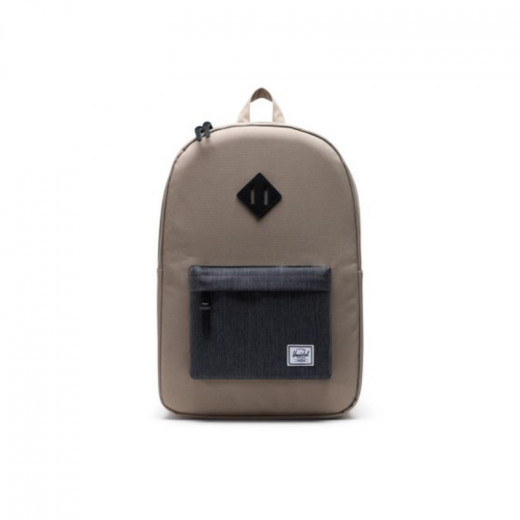 Herschel Heritage backpack Timberwolf/Black Denim