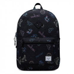 Herschel Heritage Youth  BackPack Asphalt Chalk XL