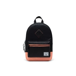 Herschel Heritage Kids Youth BackPack  Black Sparkle/neon Peach