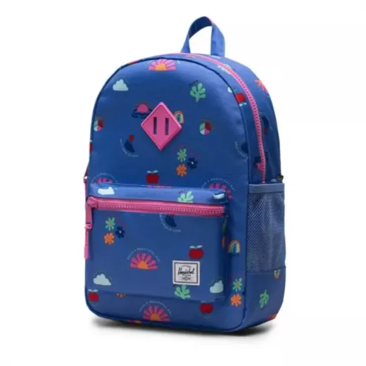 Herschel Heritage Youth Back Pack Self Love Baja Blue