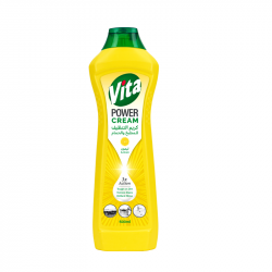 Vita Cleaning Cream for Kitchen and Bathroom, Lemon 500ml