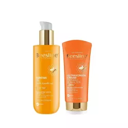 Beesline Suntan Oil + 30ml Invisible Spf50