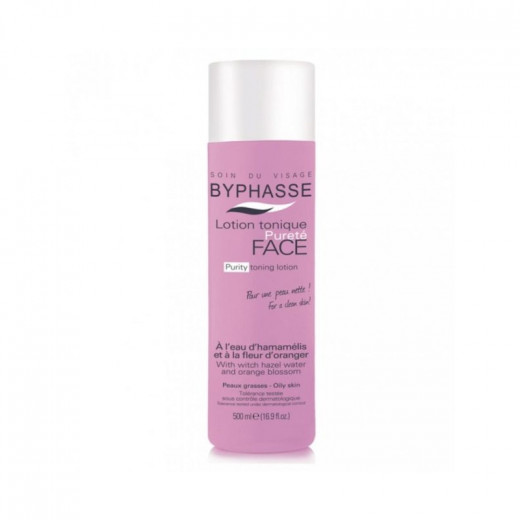 Byphasse Purity Toning Lotion Hazel Water Oily Skin 500ml