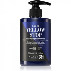 Black Toner Semi Permanet Hair Color Yellow Stop 300ml