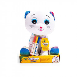 Crayola Colour Me Plush Cat