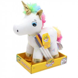 Crayola Colour Me Plush Unicorn