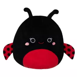 Squish mallow Trudy - Black Ladybug 12 Inch