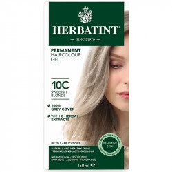 Herbatint Permanent Hair Dye - 10C Swedish Blonde - 150ml