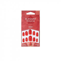 Elegant Touch Polished Nails - Nancy (Red)