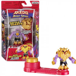 Moose Akedo Beast Strike Battle Giants Gold Tusk Mini Battling Action Figure