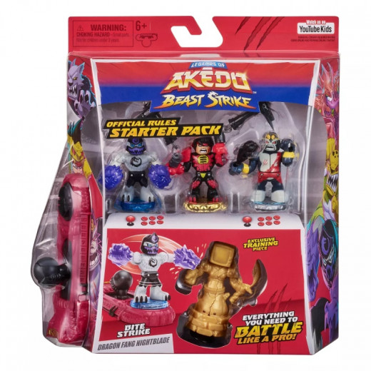 Moose Akedo Beast Strike Bite Strike Mini Figures