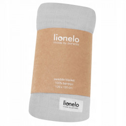 Lionelo Swaddle Bamboo Grey Stone