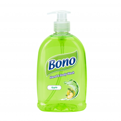 Bono hand and body wash liquid apple 500 ml