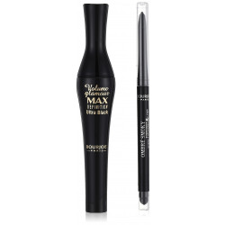 Bourjois Paris Volume Glamour Max Ultra Black Msacara+Kohl Pencl Kit