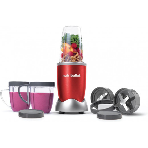 Nutribullet 600W Red, 9 Pcs