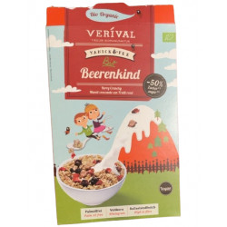 Vrv org crunchy muesli with berry 400g