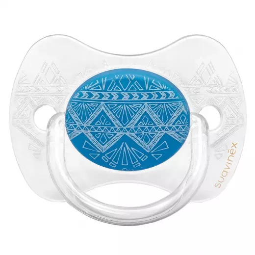 Suavinex Pacifier Premium Couture Physiological Teat  Blue +18