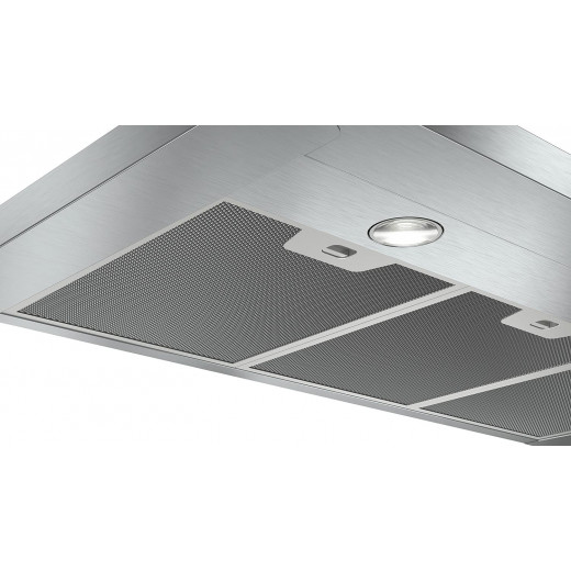 chimney hood, 90 cm - silver Bosch