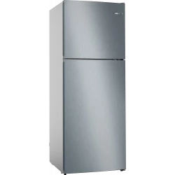 Bosch Free-Standing Fridge-Freezer with Freezer at Top 186 x 70 cm Stainless Steel Look Serie | 4