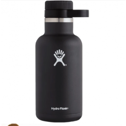 Hydro Flaks  Growler Black 64 Oz