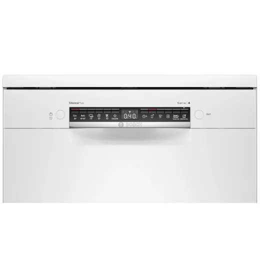 Bosch Freestanding dishwasher 60cm Silver Inox Serie 4