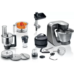 Bosch Kitchen machine MUM5 1000 W Black, Silver