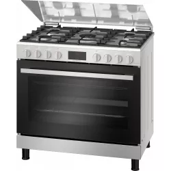 Bosch  gas oven with stainless steel oven Series 6