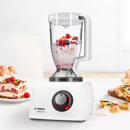 Bosch Food processor MultiTalent 8 1100 W White, White