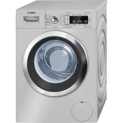 Bosch Serie | 8 washing machine, frontloader fullsize 9 kg 1600 rpm, Inox-easyclean