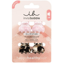 Invisibobble Clipstar Petit Four Hair Claws, 4pcs