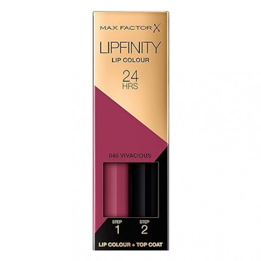 Max factor lipfinity lipstick vivacious 040