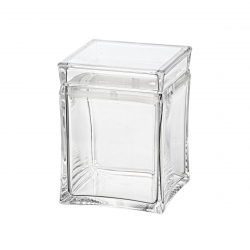 Vague Plastic Square Canister 470 milliliter