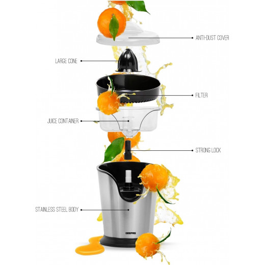 Geepas electric citrus juicer 100w