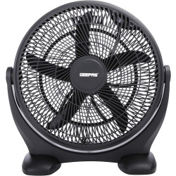 Geepas powerful personal desk box fan 18" 80w