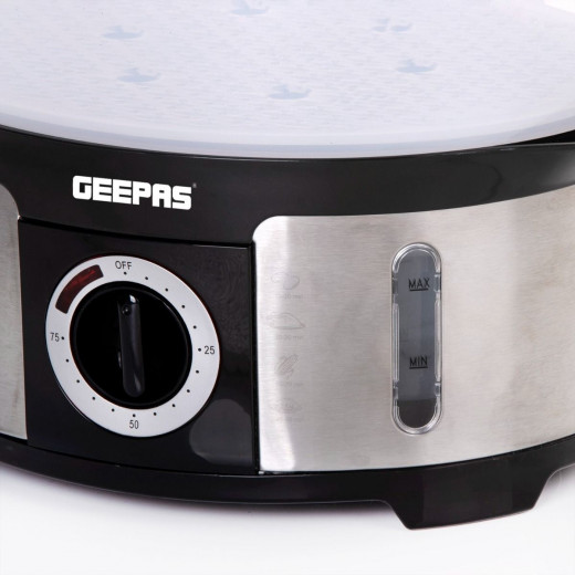 Geepas food steamer 12L capacity 3 tiers