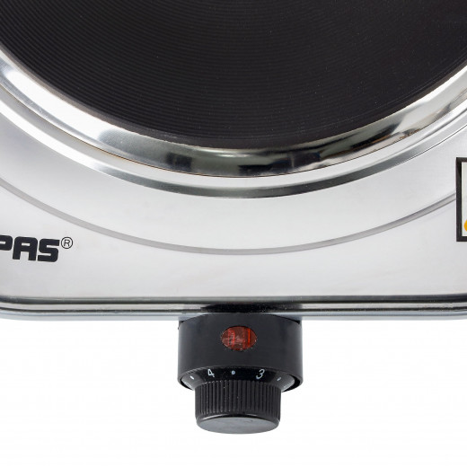 Geepas stainless steel single hot plate