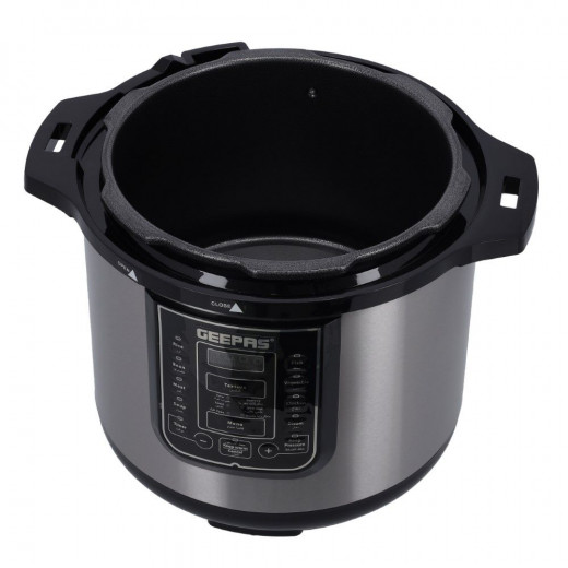 Geepas digital multi-cooker 8L